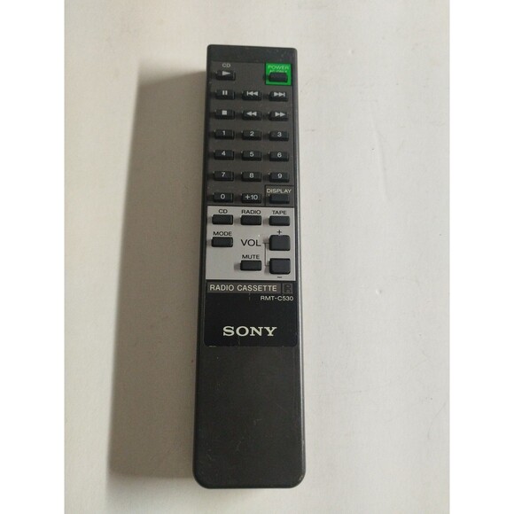 OEM Sony RMT-C530 Remote Control for Model CFD530 Boom Box - Tested - Picture 1 of 3